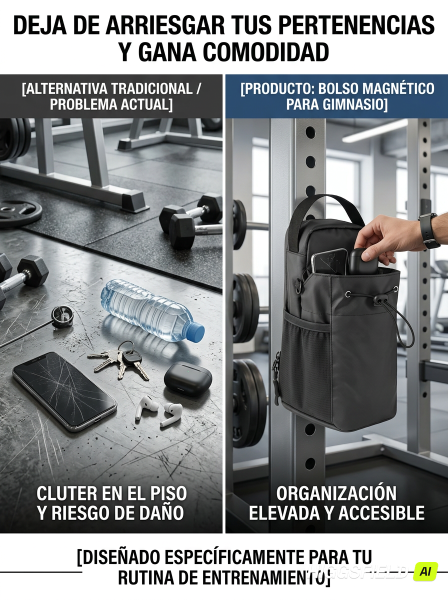 BOLSO MAGNÉTICO GYM