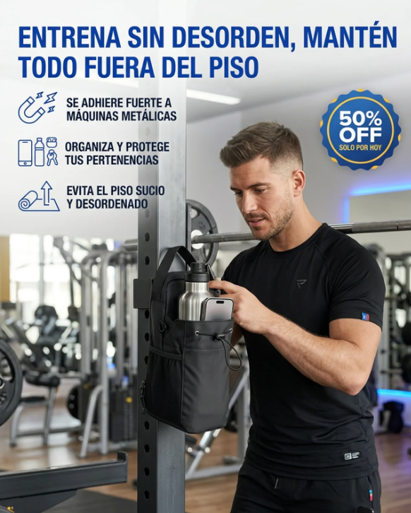 BOLSO MAGNÉTICO GYM