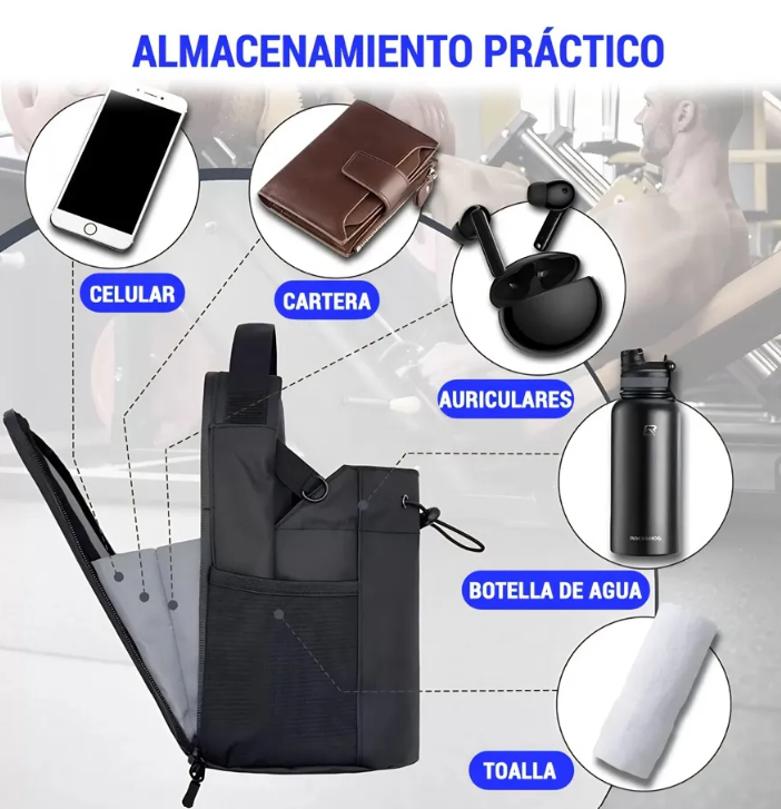 BOLSO MAGNÉTICO GYM